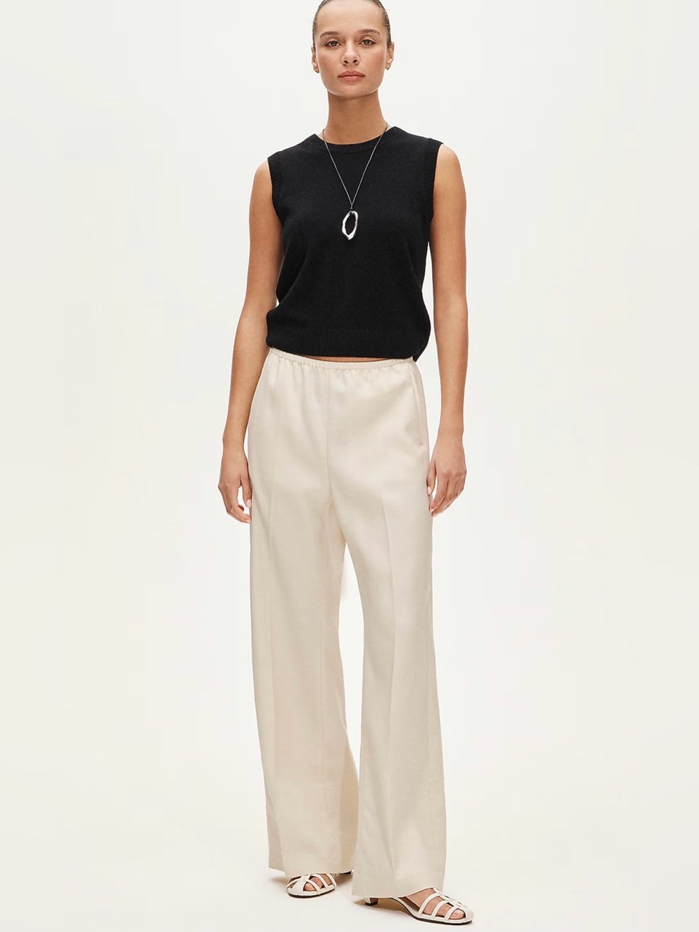 J.Crew Cosmo pant in Gramercy linen blend CS321